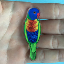 Load image into Gallery viewer, Rainbow Lorikeet Pin