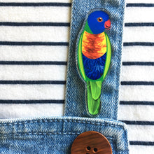 Load image into Gallery viewer, Rainbow Lorikeet Pin