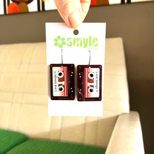 Load image into Gallery viewer, Cassette Tape Earrings