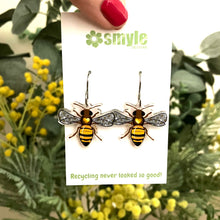 Load image into Gallery viewer, Native Bee Earrings
