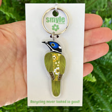 Load image into Gallery viewer, Blue-faced Honeyeater Keyring
