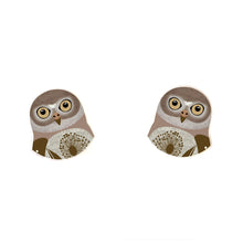 Load image into Gallery viewer, Barking Owl Studs
