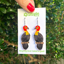 Load image into Gallery viewer, Australian Brush Turkey Earrings
