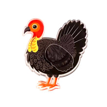 Load image into Gallery viewer, Australian Brush Turkey Pin
