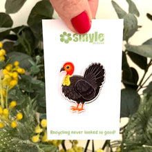 Load image into Gallery viewer, Australian Brush Turkey Pin
