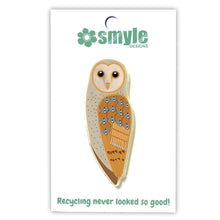 Load image into Gallery viewer, Eastern Barn Owl Pin
