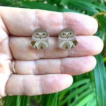 Load image into Gallery viewer, Barking Owl Studs
