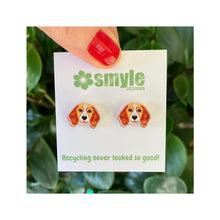 Load image into Gallery viewer, Beagle Studs
