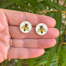 Load image into Gallery viewer, Native Bee Studs
