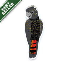 Load image into Gallery viewer, Black Cockatoo Pin
