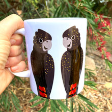 Load image into Gallery viewer, Black Cockatoo Mug
