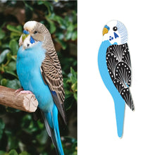 Load image into Gallery viewer, Blue Budgie Pin
