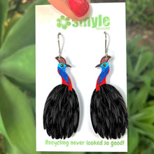 Load image into Gallery viewer, Cassowary Earrings
