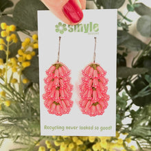 Load image into Gallery viewer, Common Heath Earrings - Floral Emblem of Victoria
