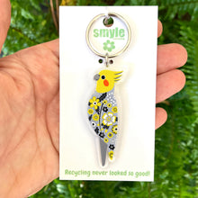 Load image into Gallery viewer, Cockatiel Keyring
