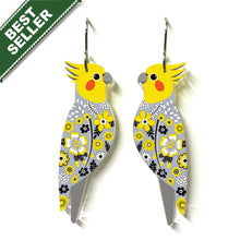 Load image into Gallery viewer, Cockatiel Earrings
