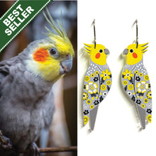 Load image into Gallery viewer, Cockatiel Earrings
