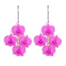 Load image into Gallery viewer, Cooktown Orchid Earrings - Floral Emblem of Queensland
