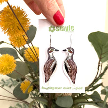 Load image into Gallery viewer, Bush Stone Curlew Earrings
