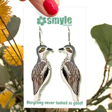 Load image into Gallery viewer, Bush Stone Curlew Earrings
