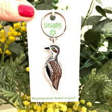 Load image into Gallery viewer, Bush Stone Curlew Keyring
