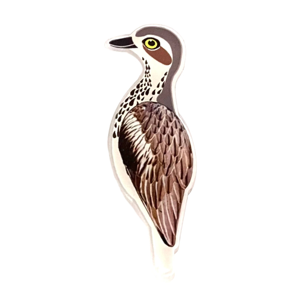 Bush Stone Curlew Pin