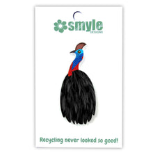 Load image into Gallery viewer, Cassowary Pin
