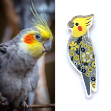 Load image into Gallery viewer, Cockatiel Pin

