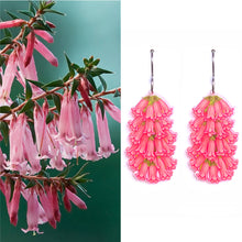 Load image into Gallery viewer, Common Heath Earrings - Floral Emblem of Victoria
