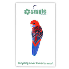 Load image into Gallery viewer, Crimson Rosella Pin
