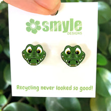Load image into Gallery viewer, Crocodile Studs
