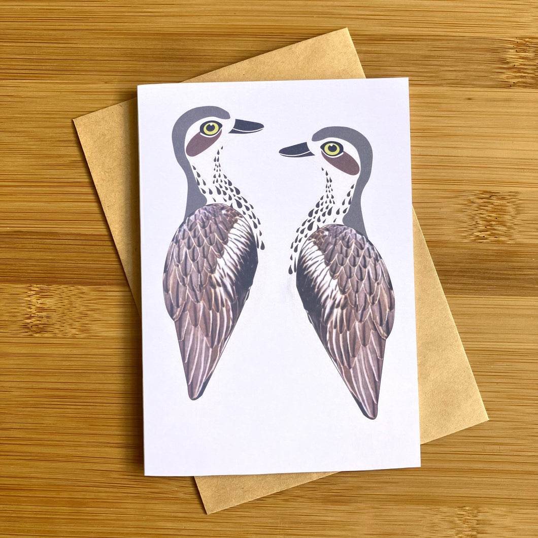 Bush Stone Curlew Greeting Card