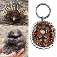 Load image into Gallery viewer, Echidna Keyring
