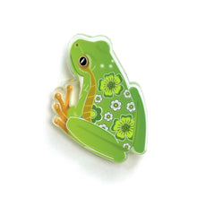 Load image into Gallery viewer, Green Tree Frog Pin
