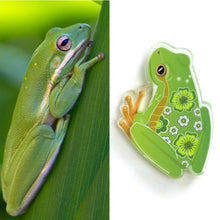 Load image into Gallery viewer, Green Tree Frog Pin
