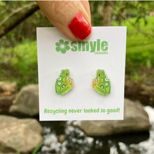 Load image into Gallery viewer, Green Tree Frog Studs
