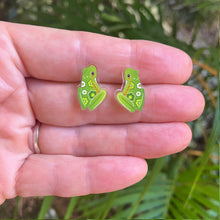 Load image into Gallery viewer, Green Tree Frog Studs
