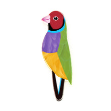 Load image into Gallery viewer, Gouldian Finch Pin
