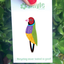 Load image into Gallery viewer, Gouldian Finch Pin
