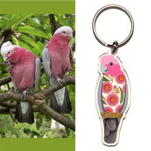 Load image into Gallery viewer, Galah Keyring
