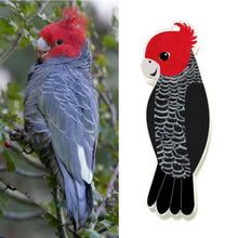 Load image into Gallery viewer, Gang Gang Cockatoo Pin

