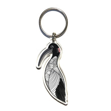 Load image into Gallery viewer, Australian White Ibis Keyring
