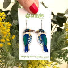 Load image into Gallery viewer, Sacred Kingfisher Earrings
