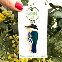 Load image into Gallery viewer, Sacred Kingfisher Keyring
