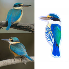 Load image into Gallery viewer, Sacred Kingfisher Pin

