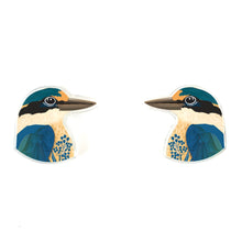 Load image into Gallery viewer, Sacred Kingfisher Studs
