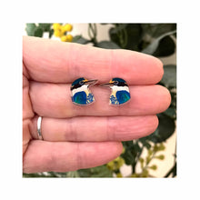 Load image into Gallery viewer, Sacred Kingfisher Studs
