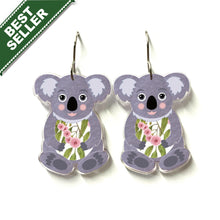 Load image into Gallery viewer, Koala Earrings
