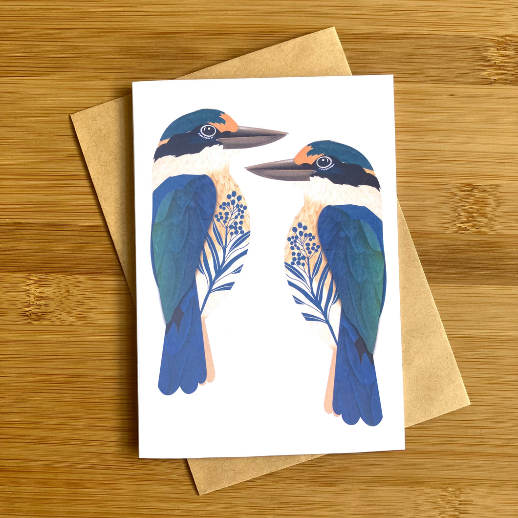 Kingfisher Greeting Card