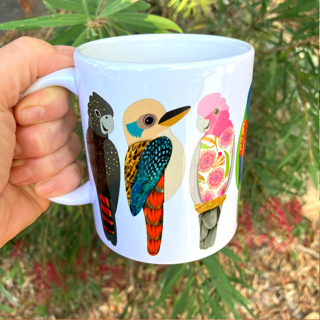 Australian Native Birds Mug